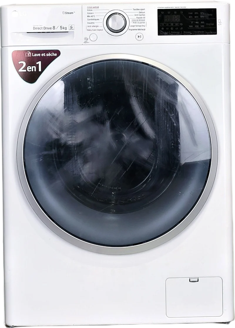 Lave-linge Sechant 8 kg Reconditionné LG F854J61WRS